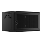 Lanberg WF01-6406-23B rack cabinet 6U Wall mounted rack Black
