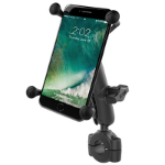 RAM Mounts X-Grip Large Phone Mount with Torque Medium Rail Base