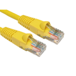 Cables Direct Cat5e, 15m networking cable Yellow U/UTP (UTP)