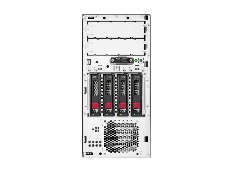 Hewlett Packard Enterprise ProLiant ML30 Gen10 Plus servrar Tower (4U) Intel Xeon E 2,8 GHz 16 GB DDR4-SDRAM 350 W