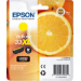 Epson Oranges 33XL Y cartucho de tinta 1 pieza(s) Original Alto rendimiento (XL) Amarillo