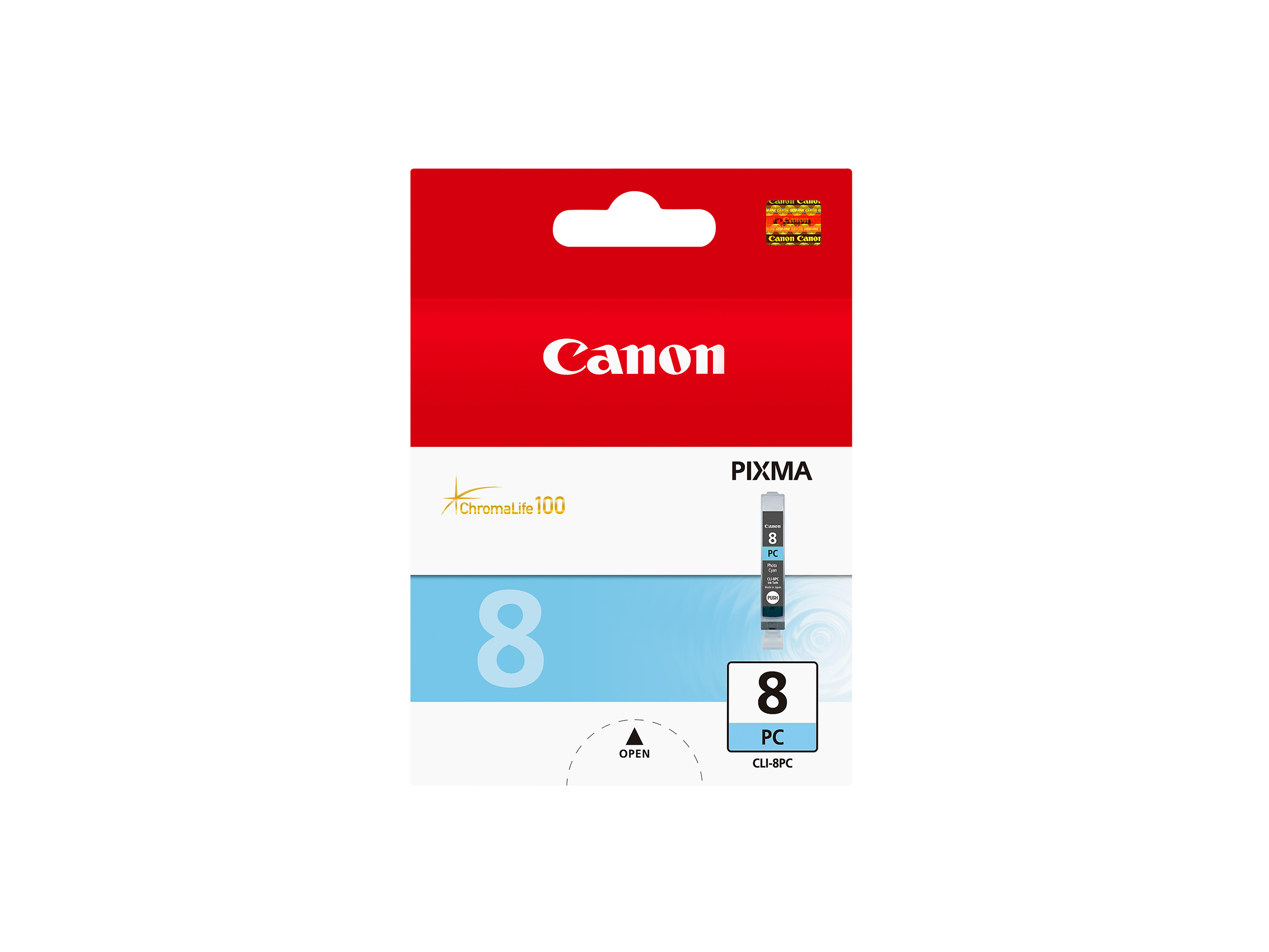 Image of Canon 0624B001/CLI-8PC Ink cartridge light cyan, 5.72K pages 13ml...