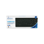 MediaRange MROS101-BE keyboard Home USB AZERTY Belgian Black