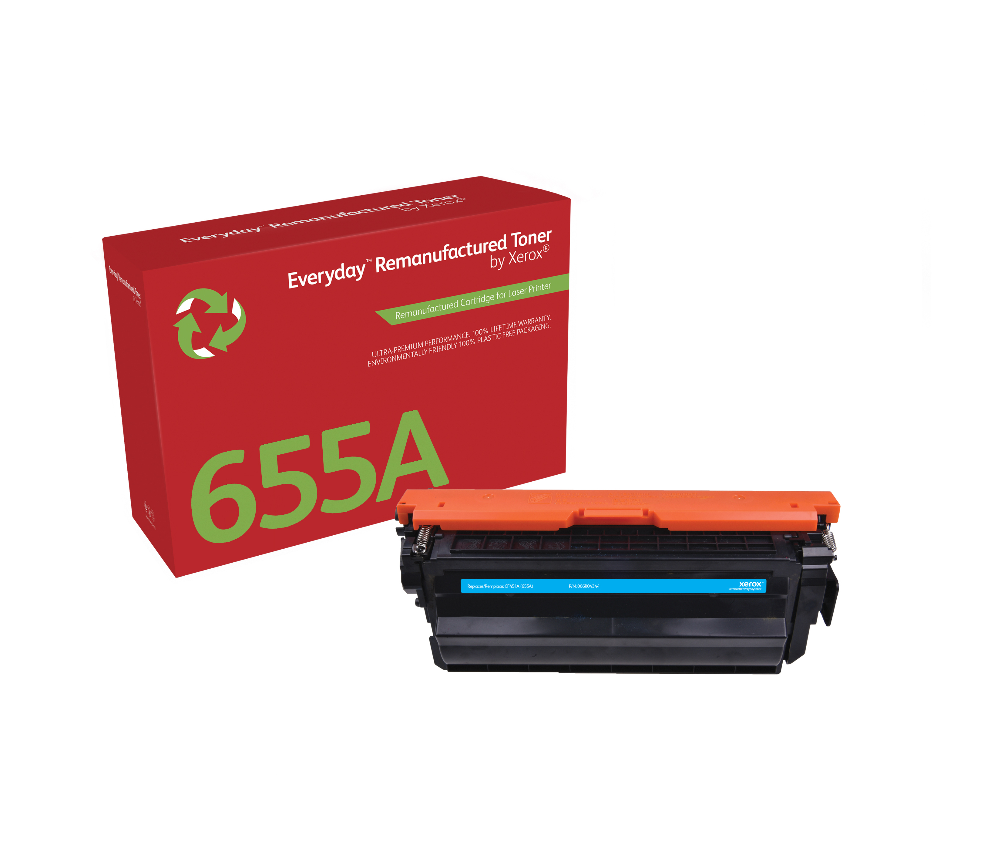 Image of Xerox 006R04344 Toner cartridge cyan, 10.5K pages (replaces HP...