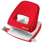 Leitz NeXXt WOW hole punch 30 sheets Red, White