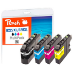 Peach PI500-140 inktcartridge 4 stuk(s) Compatibel Ultrahoog rendement Zwart, Cyaan, Magenta, Geel
