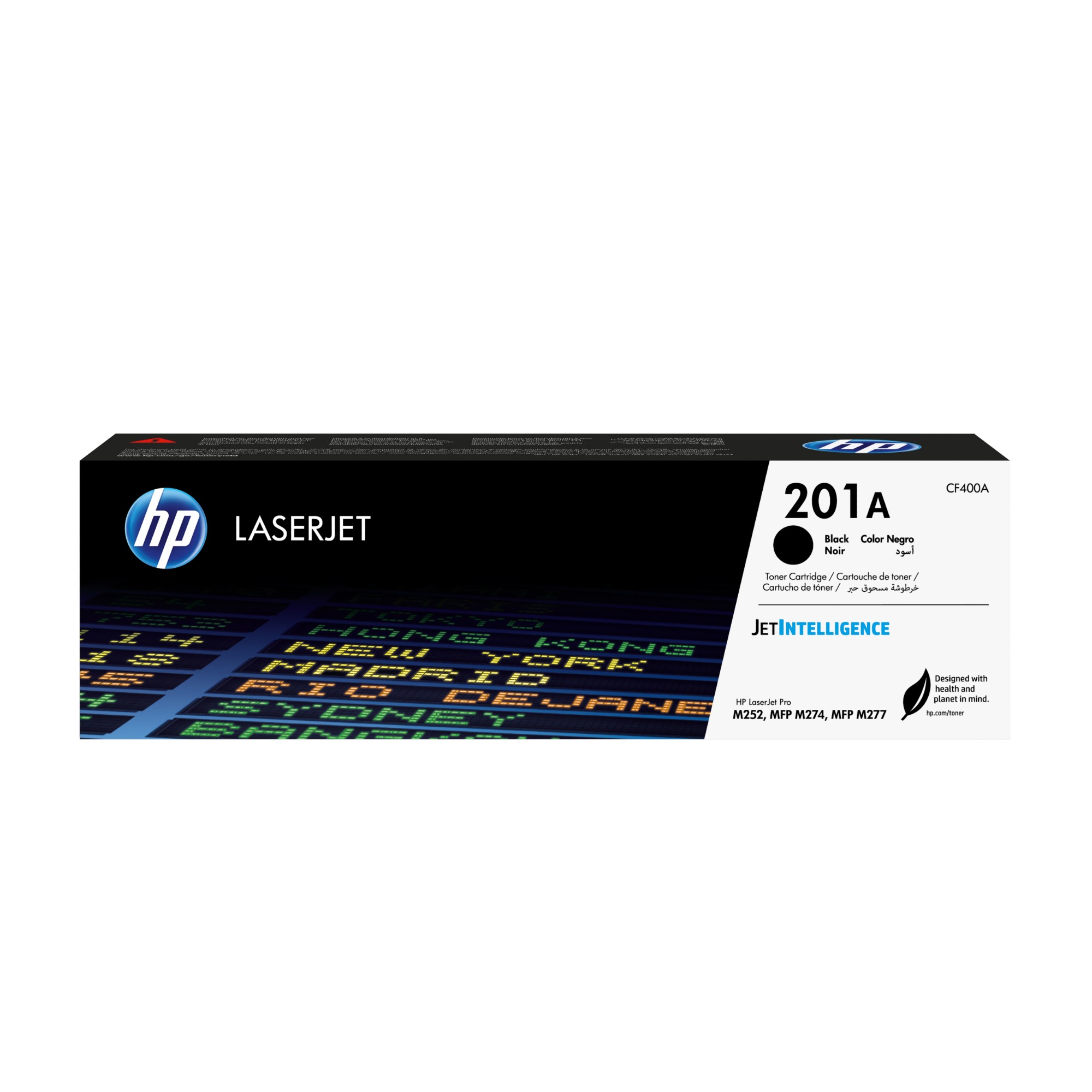 Hp Black Cf400a/201A Toner Cartridge 1.42K Pages Iso/Iec 19752 For
