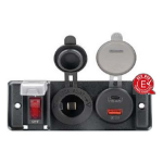 RAM Mounts 560004 mobile device charger Smartphone Grey Fast charging Auto