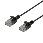Deltaco UUTP-1401 networking cable Black 1 m Cat6 U/FTP (STP)