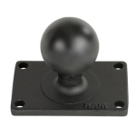 RAM Mounts Ball Base with 1.5" x 2.5" 4-Hole Pattern