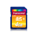 Transcend SD Card SDXC/SDHC Class 10 4GB