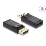 DeLOCK 61084 cable gender changer DisplayPort HDMI Black