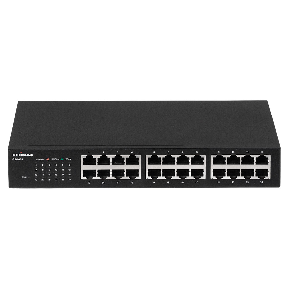 GS-1024 EDIMAX Switch GS-1024 Gigabit Ethernet 24 Ports Rackmount