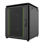 Lanview RDL12U66BL rack cabinet 12U Freestanding rack Black