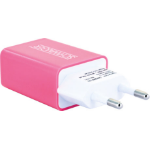 Schwaiger LAD300P 511 mobile device charger Pink, White Indoor