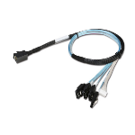 Chenbro Micom 26H12314609A0 Serial Attached SCSI (SAS) cable 0.55 m Black, Blue