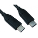 Cables Direct USB3C-901-2M USB cable 3.2 Gen 1 (3.1 Gen 1) USB C Black