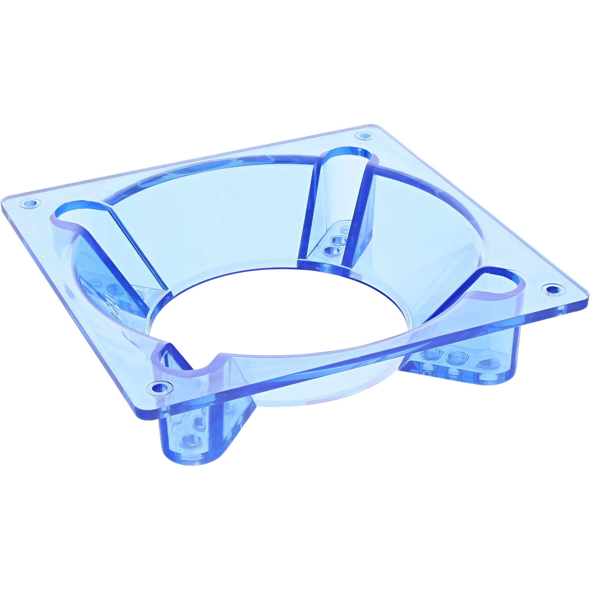 Image of InLine Fan Adapter Acrylic 120mm to 70/80/90mm for heat sink