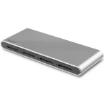 StarTech.com 4SD4FCRU31C card reader USB 3.2 Gen 1 (3.1 Gen 1) Type-C Black, Silver
