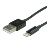 VALUE 11.99.8326 lightning cable 0.15 m Black