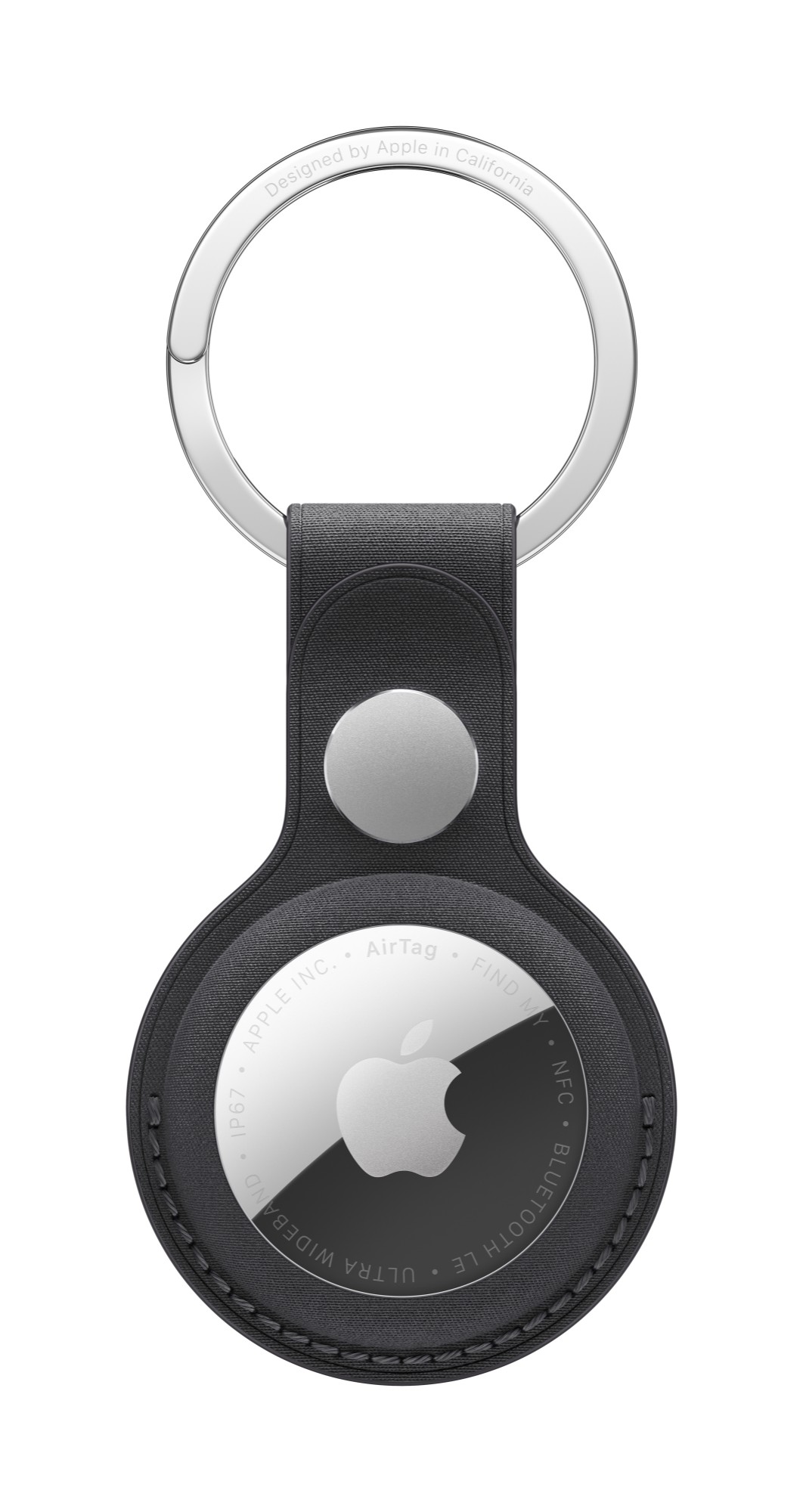 Apple AirTag FineWoven Key Ring – Black