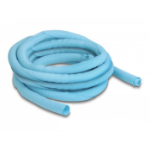 DeLOCK Woven Sleeve self-closing heat-resistant 5 m x 10 mm blue