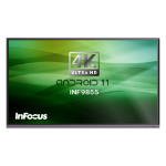 InFocus INF9855 interactive whiteboard 98" 3840 x 2160 pixels Touchscreen Black HDMI