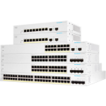 Cisco CBS220-48P-4G-EU commutateur réseau Géré L2 Gigabit Ethernet (10/100/1000) Connexion Ethernet, supportant l'alimentation via ce port (PoE) Blanc