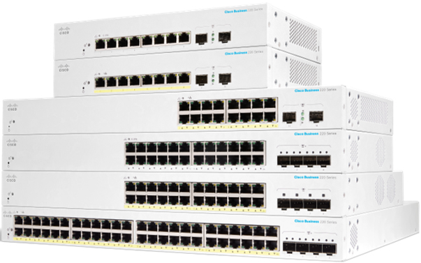 Cisco CBS220-48P-4G Managed L2 Gigabit Ethernet (10/100/1000) Power ov