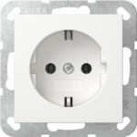GIRA System 55 socket-outlet Schuko White