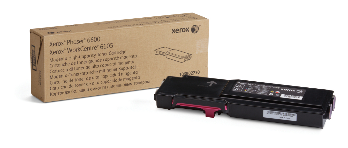 Xerox 106R02230 Toner-kit magenta high-capacity. 6K pages for Xerox Ph