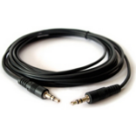 Kramer Electronics C-A35M/A35M-6 audio cable 1.8 m 3.5mm Black