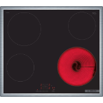 Bosch Serie 4 PKE645BB2E hob Black Built-in 60 cm Ceramic 4 zone(s)