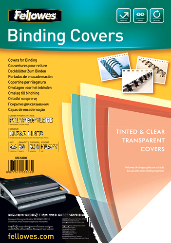 Fantaisie A4, 50pk Plastic Transparent 50 pc(s)