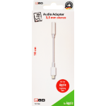 2GO 797140 audio cable 0.1 m 3.5mm Lightning White