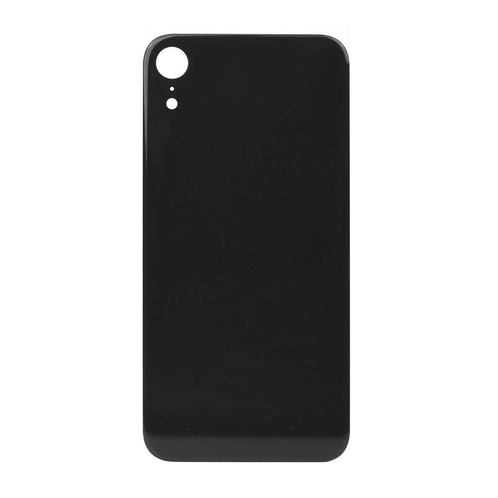 EU Product - iPhone XR Back Glass HQ - Space Gray (No Logo) thumbnail