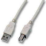 EFB Elektronik 1.8m, USB A - USB B, M/M USB cable USB 2.0 Grey