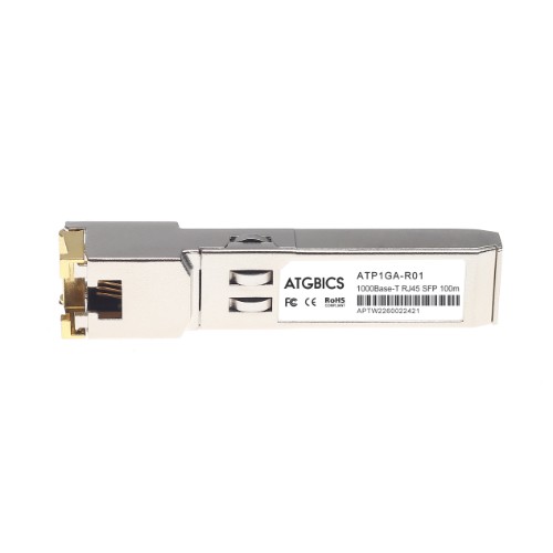 ATGBICS 1G-SFP-000190 Brocade Compatible Transceiver SFP 10/100/1000Base-T (RJ45, Copper, 100m)