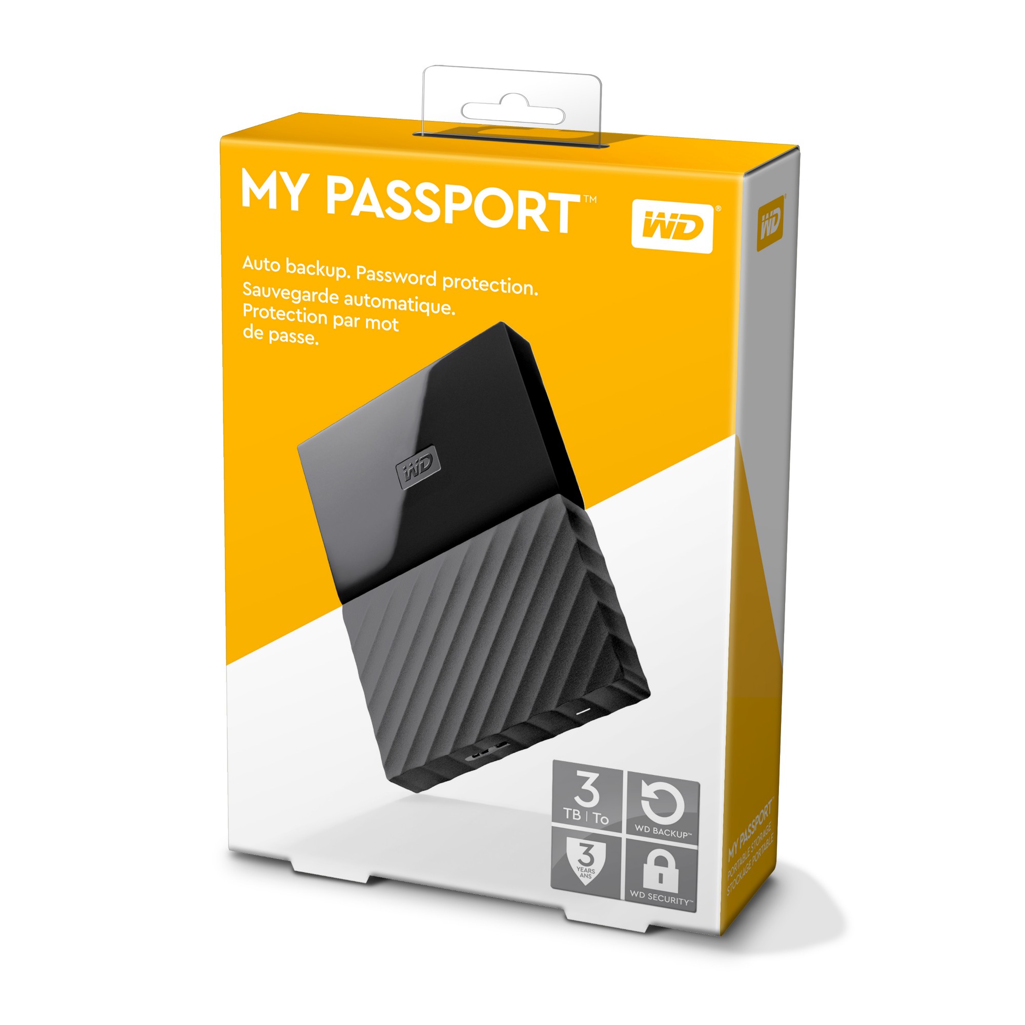 Western Digital My Passport external hard drive 3000 GB ...