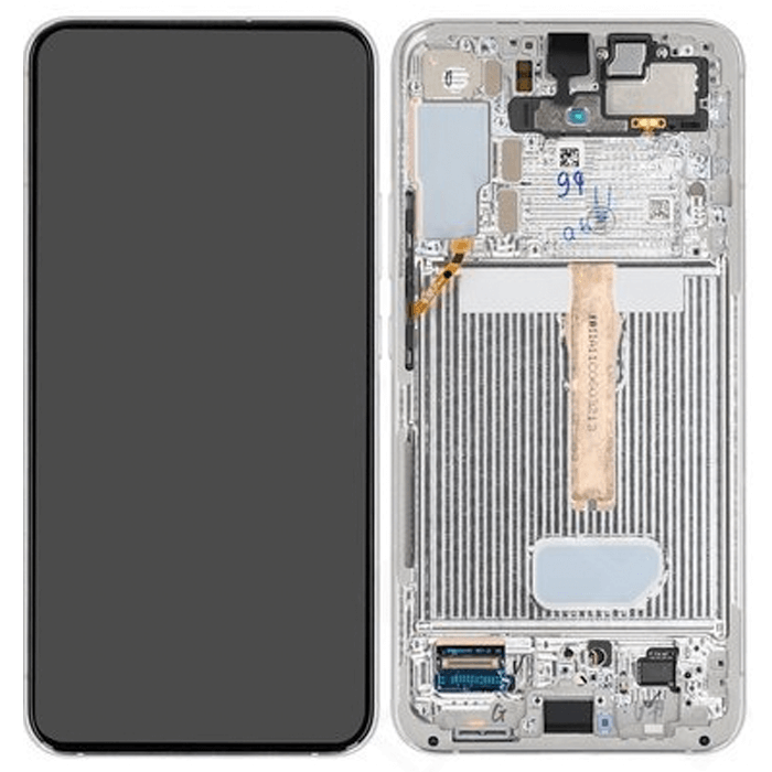 EU Product - Galaxy S22 Plus LCD Display Original - Phantom White Cream thumbnail