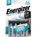 Energizer Max Plus Alkaline AA Battery Pack of 4