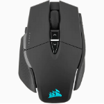 Corsair M65 RGB ULTRA WIRELESS mouse Right-hand RF Wireless + Bluetooth + USB Type-A Optical 26000 DPI