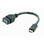 Gembird A-OTG-CMAF3-01 USB-kabel 0,2 m USB C USB A Zwart
