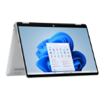 HP OmniBook 5 Flip 14-fp0012na Intel® Core™ i7 i7-1355U Hybrid (2-in-1) 35.6 cm (14") Touchscreen 2K 16 GB LPDDR5-SDRAM 512 GB SSD Wi-Fi 6 (802.11ax) Windows 11 Home Silver