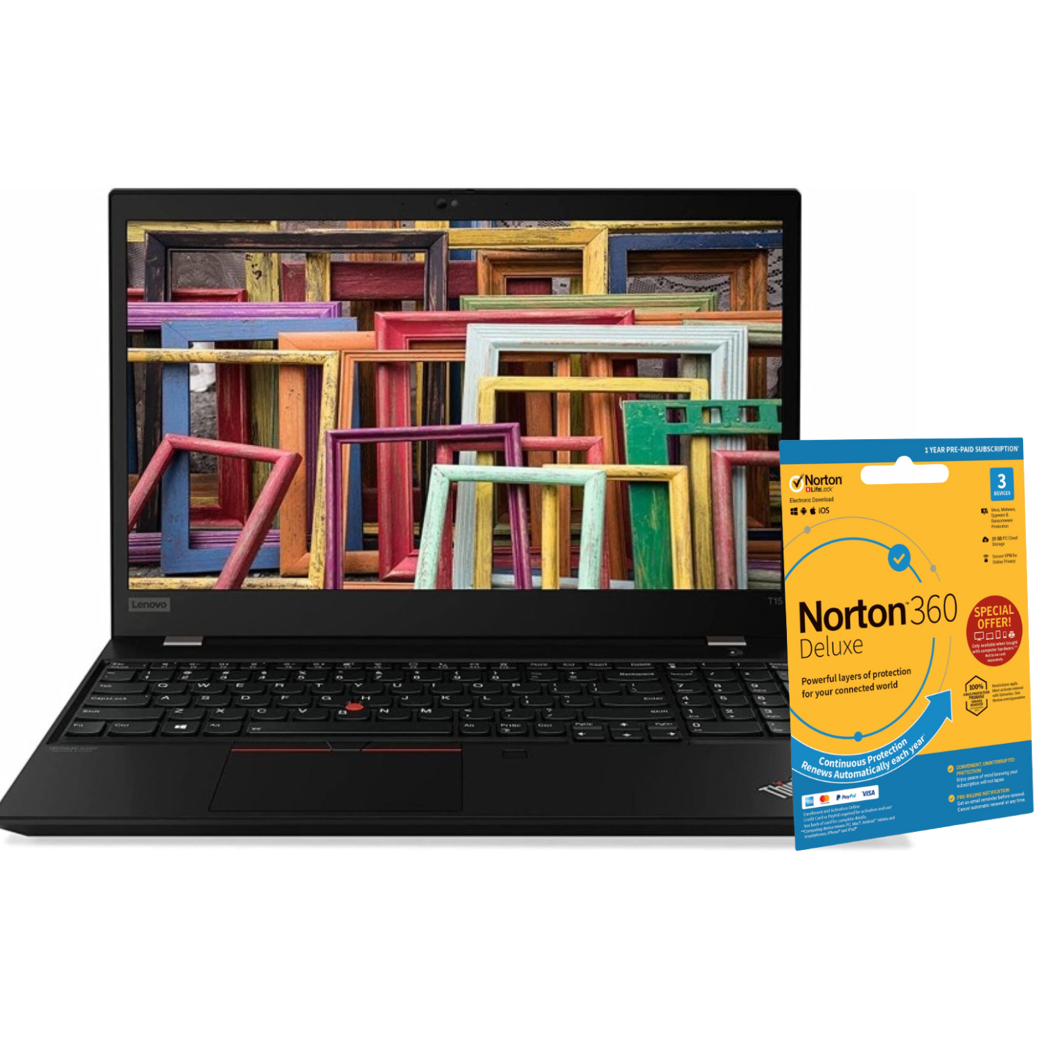 Lenovo Refurbished Lenovo Thinkpad T15 Intel Core i7 10th gen 16GB RAM