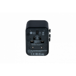 Verbatim 49544 power plug adapter Universal Black