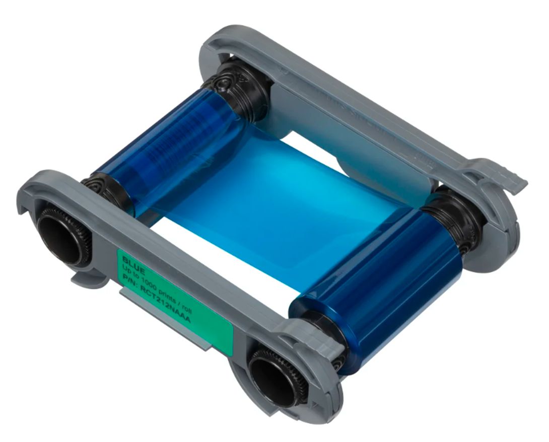 Evolis RCT212NAAA Thermal-transfer ribbon blue, 1K pages for Evolis Primacy 2