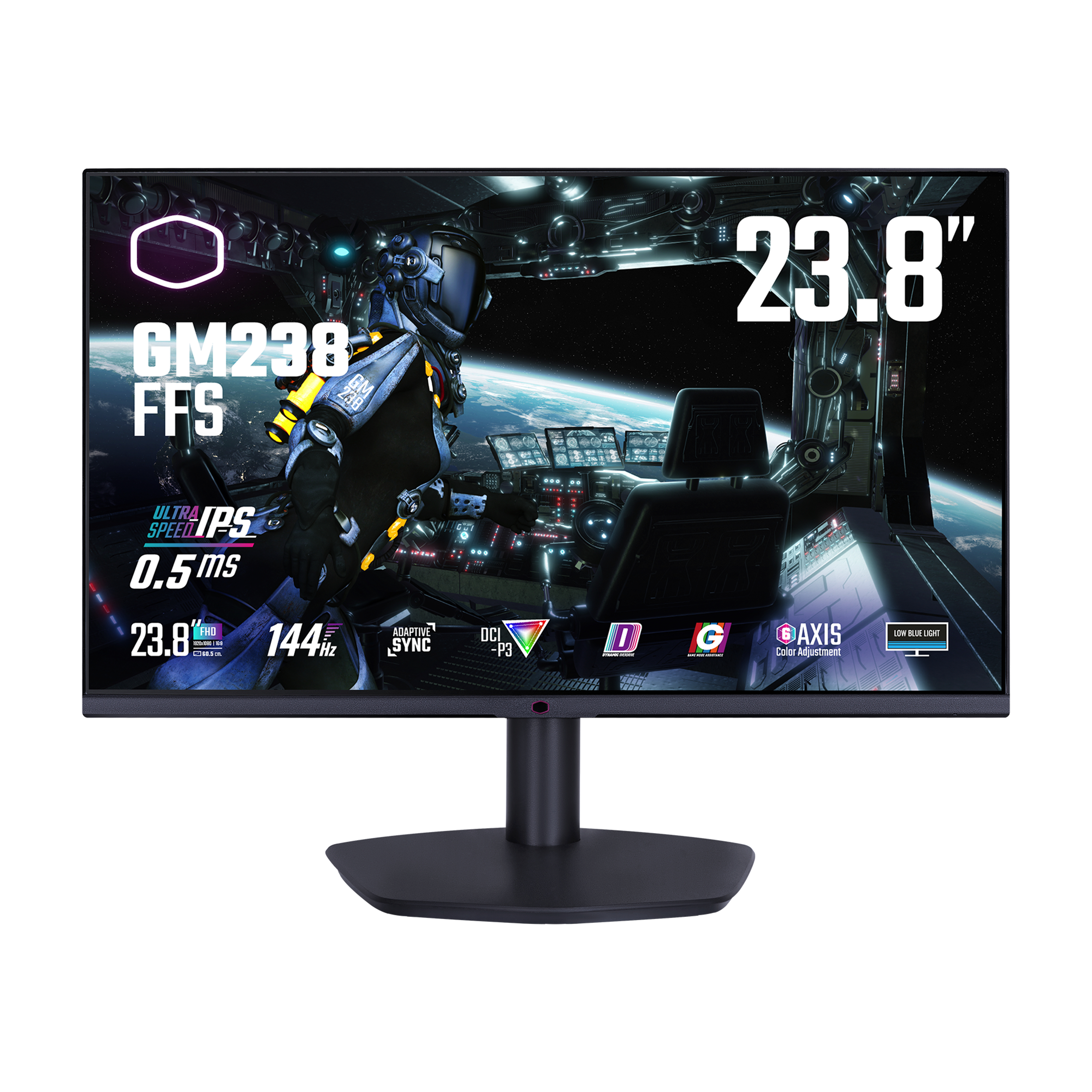 Image of Cooler Master Gaming GM238-FFS LED display 60.5 cm (23.8") 1920 x...