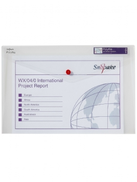 Snopake 15690 file storage box Polypropylene (PP) Transparent