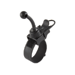 RAM Mounts EZ-Strap Rail Mount with Long to Garmin Double Ball Adapter